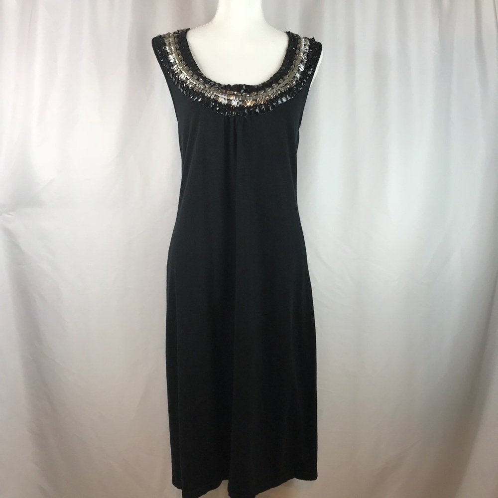 Tory Burch | Black Wool Dress | Size Large | D132
